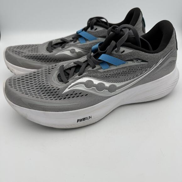 Saucony Ride 15 Shoes Mens 9 Alloy Topaz Road Running Trainer Support main image 6